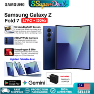 Samsung Galaxy Z Fold 7 200MP Main Camera 5G Snapdragon 8 Elite 8 inch Big Screen AI Photo Edits 256