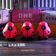 FunkToy 魷魚遊戲Squid Game 。綠色運動服嚕米 No. 199 (Ali)  ㄅㄧㄨ制服水母 (減號)