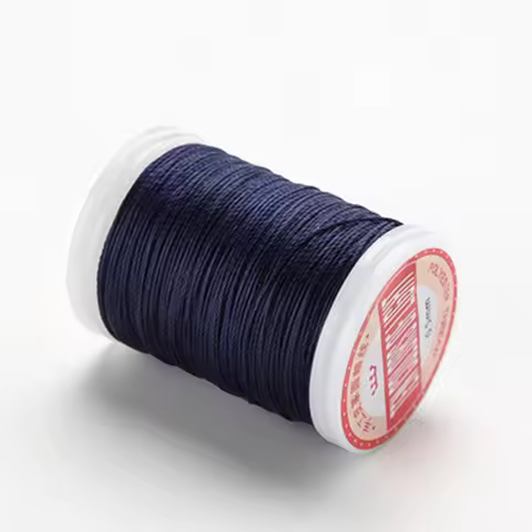 Waxed Thread For Leather DIY Accessories Leather Craft Sewing Thread Round Waxed Thread Polyester Co