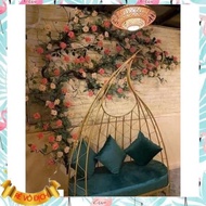 1m7 rose vines decorate super beautiful balcony fences - vai ha my flowers