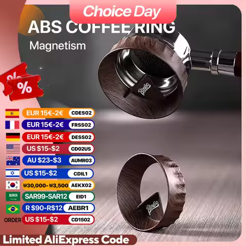 51/58mm Coffee Dosing Cup ABS Espresso Dosing Funnel Brewing Bowl Portafilter Dosing Ring Coffee Acc