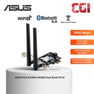 Asus PCE-AX3000 160MHz Bluetooth 5.0 OFDMA and MU-MIMO Dual Band PCI-E WiFi 6