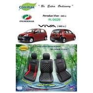 Coolmax - Eco : Perodua Viva - 660 cc  ( Car Seat Cover full-set / Sarung Kusyen Kereta yg penuh dgn