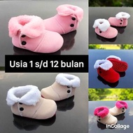 All Babyshoes Baby shoes Newborn girls fur boots fur baby shoes Age 0-12 Months