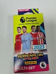 帕尼尼panini足球球星卡  經典盒裝（10包➕2張限量卡）2022/2023英超聯賽卡片，原裝包郵！  概率出簽字卡！