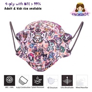 Tokidoki Disposable Mask (BFE&gt;99%)