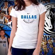 Dallas Mavericks NBA Basketball Mavs Tshirt for Women 08
