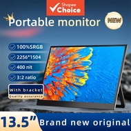 13.5-inch touch portable monitor with 2.2K HD 2256*1504 resolution, suitable for laptop dual-screen 