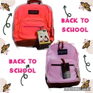 RIGHT PACK LEATHER BOTTOM BACKPACK PLAINCOLOR SCHOOLBAG 10211