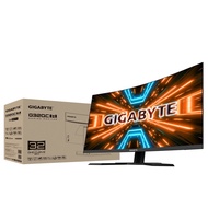 GIGABYTE Monitor (จอมอนิเตอร์คอมพิวเตอร์) รุ่น (G32QC A) : 31.5" (2‎560 x 1440) QHD VA CURVED 2K HDR/165Hz /G-SYNC-COM/ความโค้ง1500R VA/Warranty3Year By Synnex