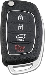 TG Auto 4 Buttons Keyless Entry Smart Car Remote Key For 2013-2016 Hyundai Santa Fe TQ8-RKE-3F04 954