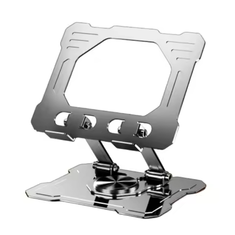 H4GA Adjustment Tablets Mount Foldable Carbon Steel Stand 360 Rotating Laptop Holder