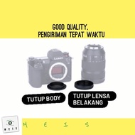 Lumix GX7 GX8 GX9 GX85 Body & Lens Cap - Panasonic Rear Cap Non