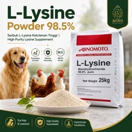 L-ysine Lysine Powder 98.5% 赖氨酸粉 - Supplement Ingredient 1KG/500g