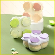 Four-leaf Clover Portable Baby Milk Powder Box Travel Picnic Outdoor Milk Powder Compartment