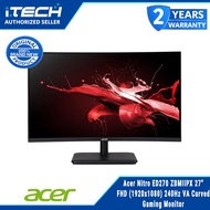 Acer Nitro ED270 ZBMIIPX 27" FHD (1920x1080) 240Hz VA Curved Gaming Monitor