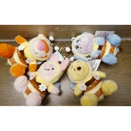 Disney Licensed Keychain Disney's pooh Piglet Tigger Eeyore