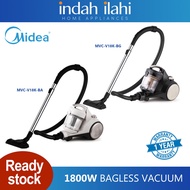 Midea 1800W Bagless Vacuum Cleaner with HEPA Filter MVC-V18K-BA MVC-V18K-BG