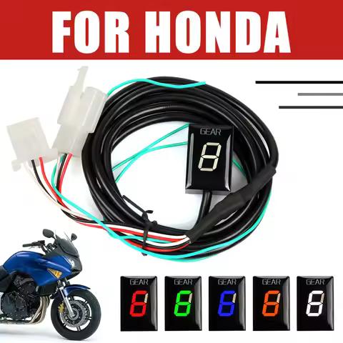 Gear Indicator Display Meter For Honda CBR150 CBR 150 CBF500 CBF600 CBF 500 600 GL1800 CB400SF CB900