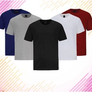 Medium Plain Tshirt Unisex Baju Kosong Murah Lelaki Perempuan Unisex Round Neck T-shirt Short Sleeve