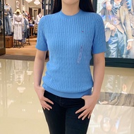 26 North America Tommy Hilfiger Tommy Womens Spring And Summer New Slim Fit Stretch Twist Round Neck