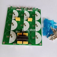 Pcb psu isi 8 elco class AB lengkap komponen Pcb double layer Pcb psu class ab isi 8 elko plus kompo