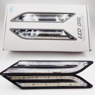 Car Flashing DRL Super Bright DRL Car daytime LED light Universal Car Daytime Running Lights Car Sty