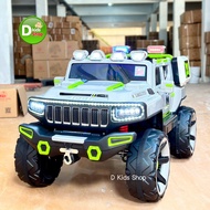 Smile ใหญ่ม๊ากก 2 ที่นั่งรถแบตเตอรี่เด็ก รถแบต รถเด็กนั่งทรง HUMMER Model ขับเคลื่อน 4 ล้อ 4x4 รุ่นใ