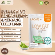 Healthy Low Fat Milk Without Sugar | Laoats Low Fat Diet Drink