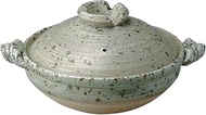 Santo Banko Ware 148288 40-148288 Warfare No. 7 Pot, 8.9 inches (22.5 cm), 0.4 gal (1.4 L), 40-14828 Earthenware Pot, Compatible with Direct Fire, Microwave, and Oven