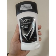 Degree Ultra Clear Black + white 72hrs protection