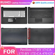 New Laptop Case For HP Pavilion 17-BY 17-CA 17T-BY 17Z-CA 470 G7 Palmrest Upper Cover Bottom Case Ke