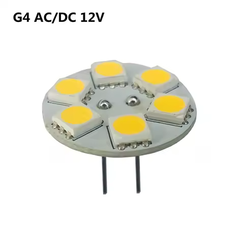 G4 AC12V LED DC12V Crystal Bulb Pendant Lamp Bulb G4 Lamp Board Plane Lighting Angle 180 degrees Con