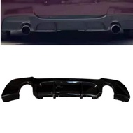BONINGYU | For BMW 3 Series E92 E93 Rear Bumper Diffuser Kit No Light Dual Exhaust MP Style