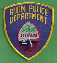 Embroidered Patch -Guam Police Patch