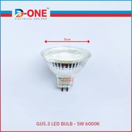 GU5.3(MR16) LED BULD - 240V 5W / 6W / 7W &  GU 5.3(MR 16) HALOGEN BULB-12V 50W