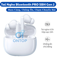 Tai Nghe Không Dây Bluetooh Hổ Vằn Pro 2 Bass Cực Căng Xuyên Âm Chống Ồn Bản Lề Thép Pin Trâu 6 Tiến
