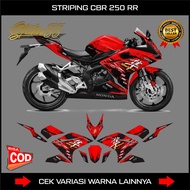 HONDA STRIPING DECAL STICKERS CBR 250 RRHONDA KANJI HINDA CBR 250 RR MOTORCYCLE BODY ACCESSORIES/ CO