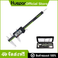 Huepar 150 มม. Digital Caliper สแตนเลสแม่เหล็กไฟฟ้า Vernier Caliper สำหรับภายในและภายนอกความลึก Cali