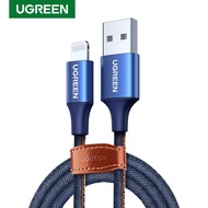 UGREEN 1.5Meter MFi Lightning USB Cable for iPhone 13 iPhone 12 mini 12 Pro Max 2.4A Fast Charging Data Cable for iPhone X XR 11 Mobile Phone Cable