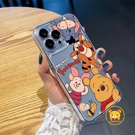 Disney Winnie Pooh Friends Phone Case For Honor 100 90 80 70 60 50 30 20 Pro Plus Honor 90 Lite Hono