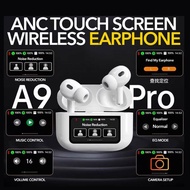 TWS Screen Wireless Bluetooth Earphones Supper Bass Smart Touch Screen Earbuds with microphone