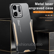 For Reno 14 pro Metal Matte Casing For Oppo Reno 14 pro F Reno14 pro Reno14pro Reno14 F Reno14F TPU 