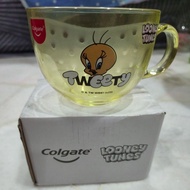 Tweety Bird Limited Edition Mug Colgate 限量版 Tweety bird玻璃杯子