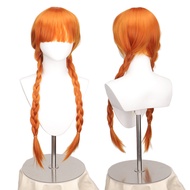 Wednesday Agnes Demille Wig Anime Women Cosplay Long Hair High Heat Resistant Wigs Halloween Party