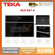 TEKA HLC 847 C Multifunction + Microwave Oven with HydroClean System in 45CM