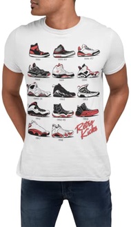 Jordan Retro Sneakers Image T Shirt to Match Jordans, Tee to Match Jordan 1 2 3 4 5 6 11 12 13 Gift 
