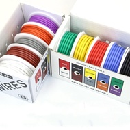 18AWG DIY Wire Soft Silicone Wire Tinned Copper Electrical wire, 5 Colors HOOK Up Wire18 Gauge Cable
