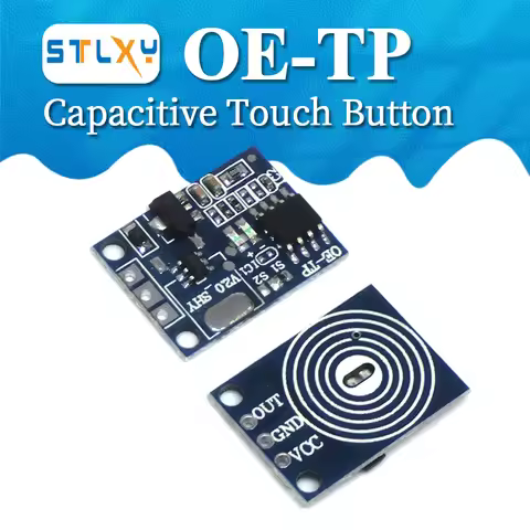 OE-TP capacitive touch button light touch switch module digital touch sensor LED no pole dimming 10A