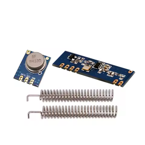 10pcs ASK Module TX Module RX Module SRX882 Receiver+STX882 Transmitter+Spring 433MHz Antenna CE 433
